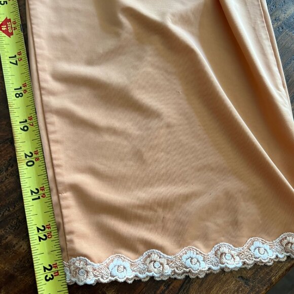 Vintage Peach Paltal Pajama Set M - Picture 10 of 11